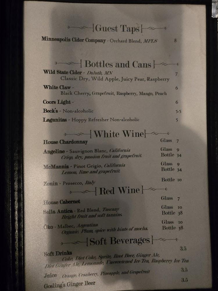 Northwoods Bar & Grill Menu image 3